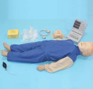  How to correctly operate the child cardiac resuscitation model to ensure the training effect?