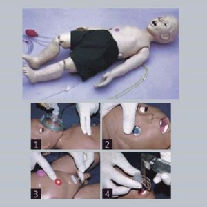 How can advanced SIMS for one-year-old children improve their nursing skills? 