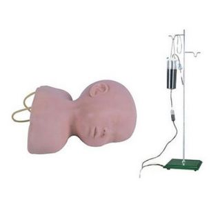 Unilateral infant head venipuncture training model