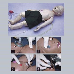The application scenarios of the three-year-old child care manikin